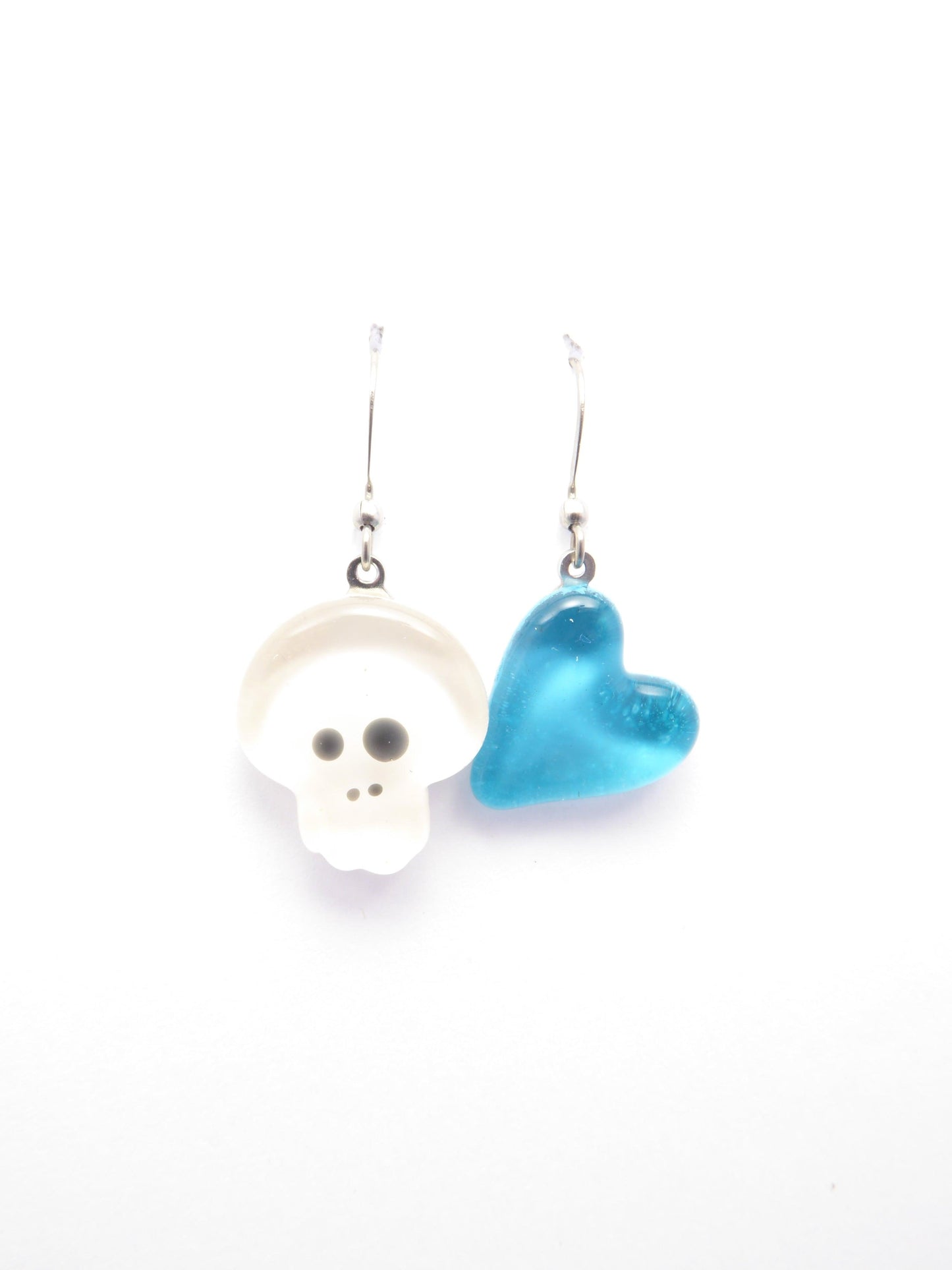 Amor y muerte earrings (color option available) - Lolipop Glass